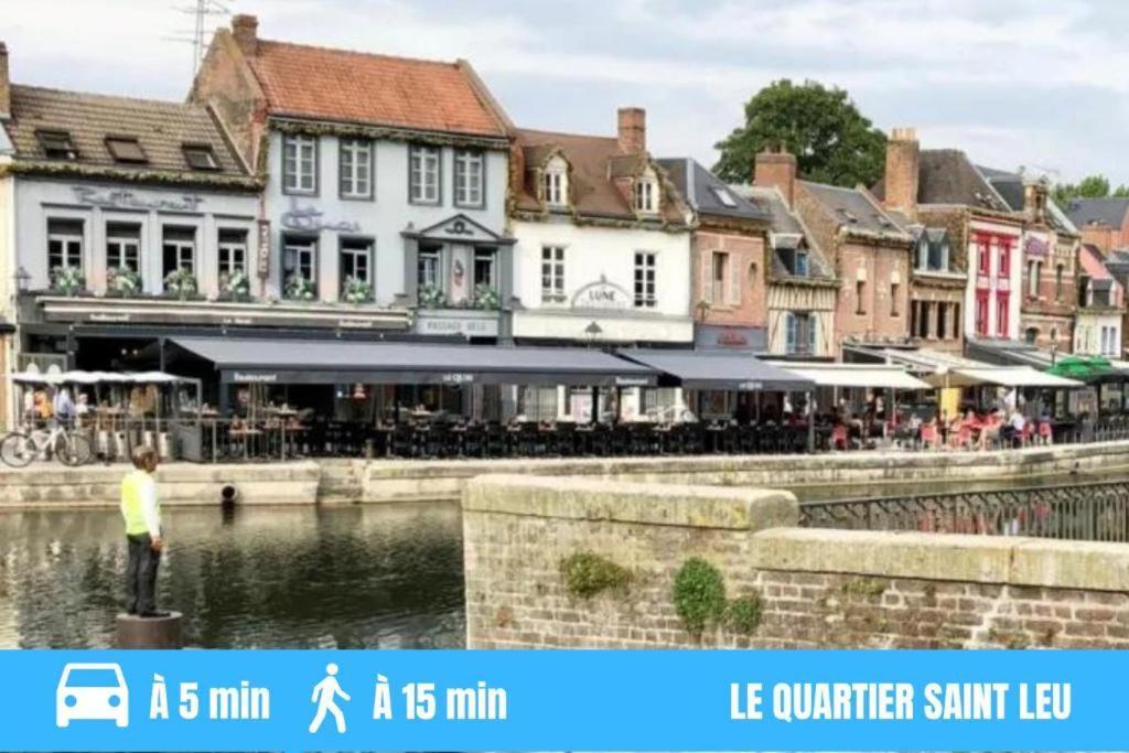 Grand T2 Gare Amiens Tout Confort 2Pers Wifi Екстер'єр фото
